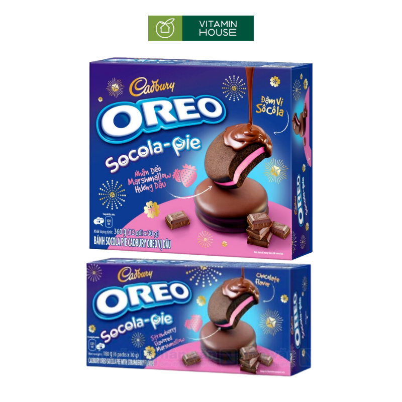 Hộp Bánh Oreo Blackpink Chocopie Dâu