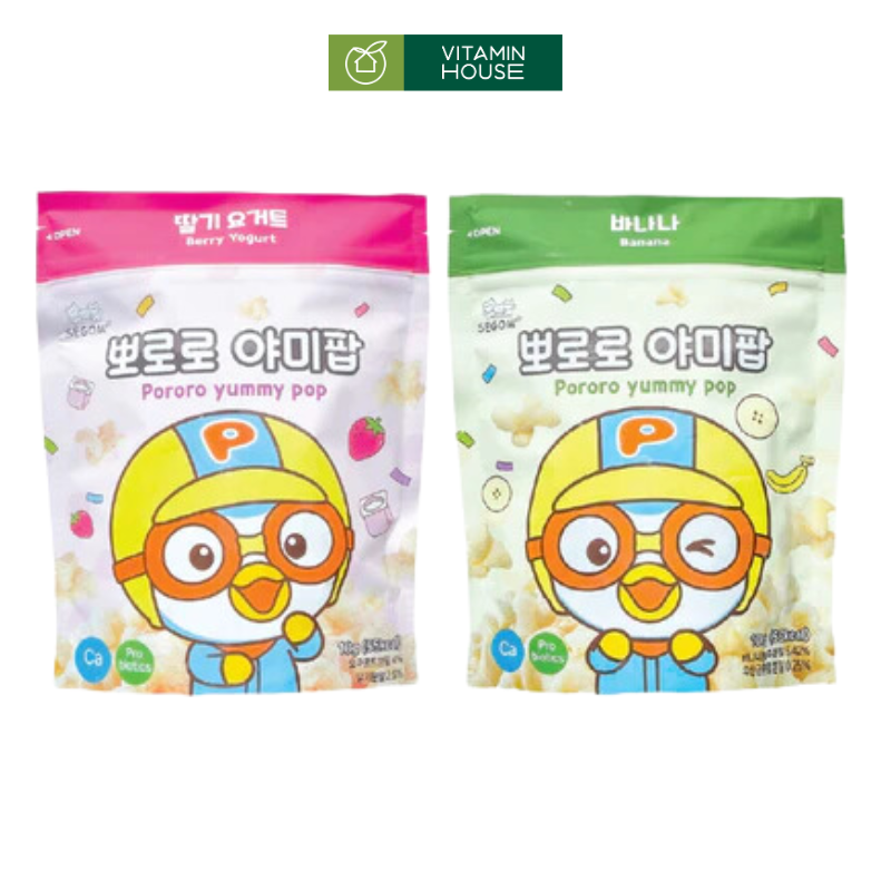 Bánh Ăn Dặm Pororo HQ Gói 10g