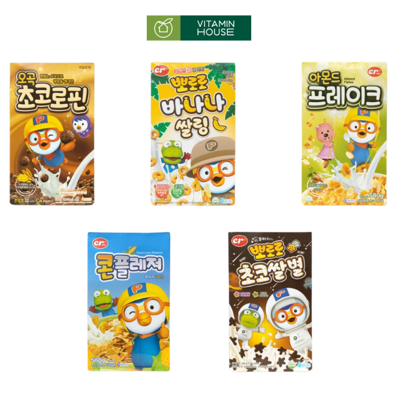 Hộp Ngũ Cốc Pororo Almond Flakes HQ