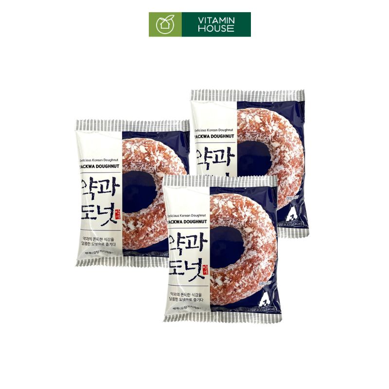 Bánh Mềm Yackwa Donut HQ Gói 60g