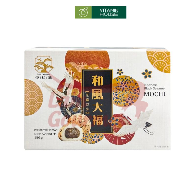 Hộp Bánh Mochi Nhân Đậu Phộng Đài Loan 180g