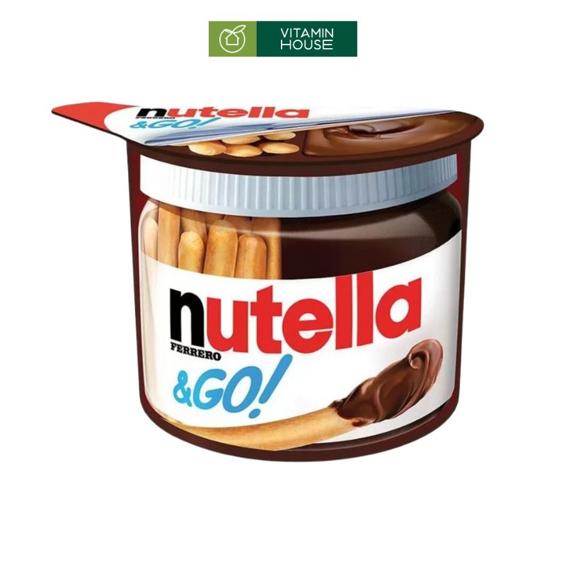 Bánh Que Chấm Nutella Go Đức Hộp 52g Hương Vị Ngọt Ngào