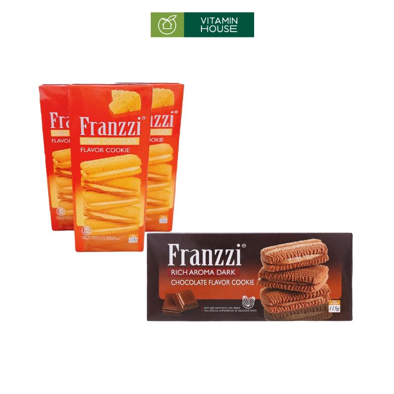 Bánh Quy Vị Socola Franzzi Hộp 115G