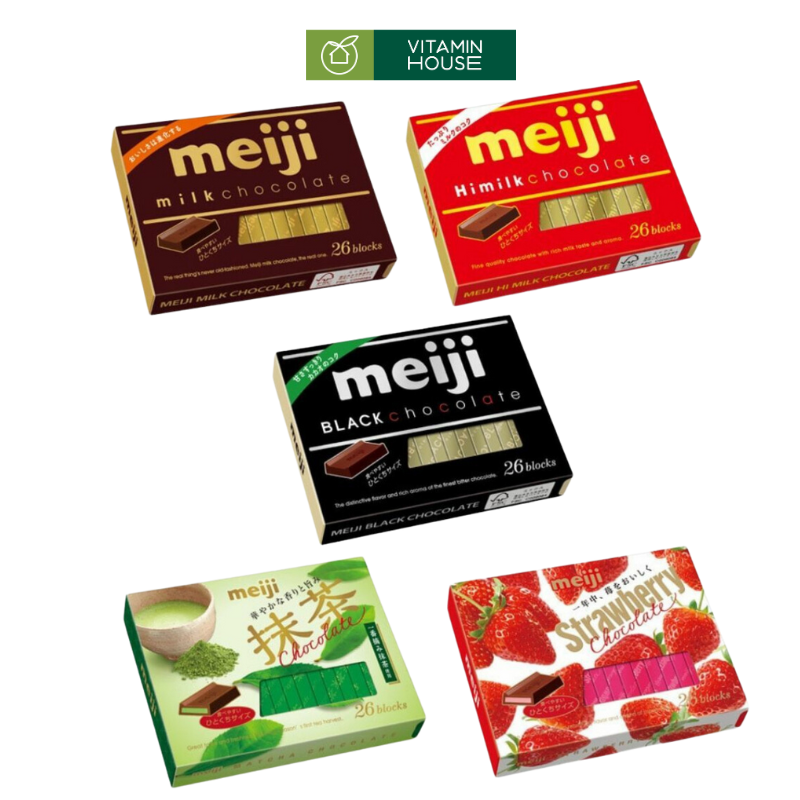 Hộp Chocolate Meiji Nhật (Đủ Vị)