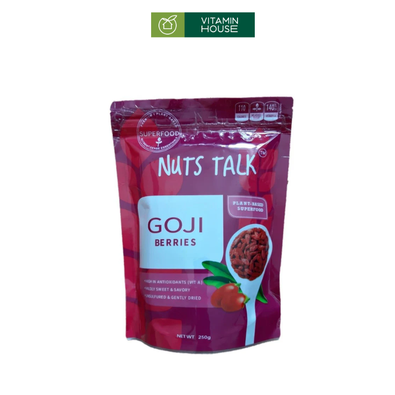 Kỷ Tử Khô Nuts Talk Goji Berries TQ Gói 250g