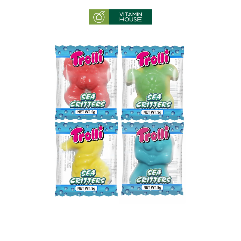 Kẹo Dẻo Trolli Sea Critters Gói (Lẻ - Thùng)