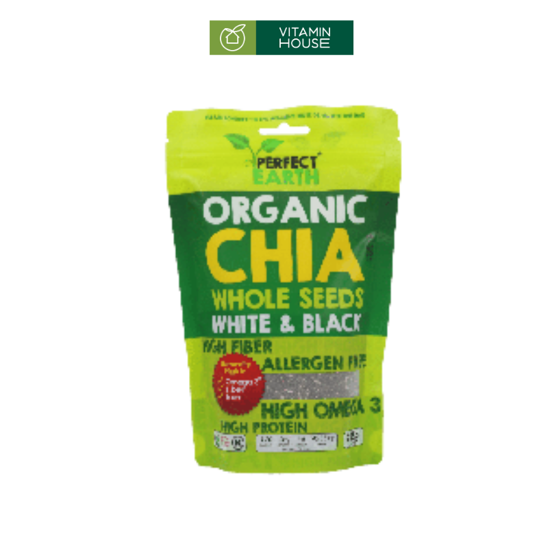 Hạt Chia Organic Perfect Earth Thái Gói 12 Thanh*12g