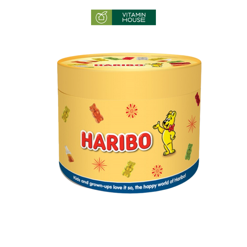 Kẹo Dẻo Gấu Haribo Đức Hộp 192g