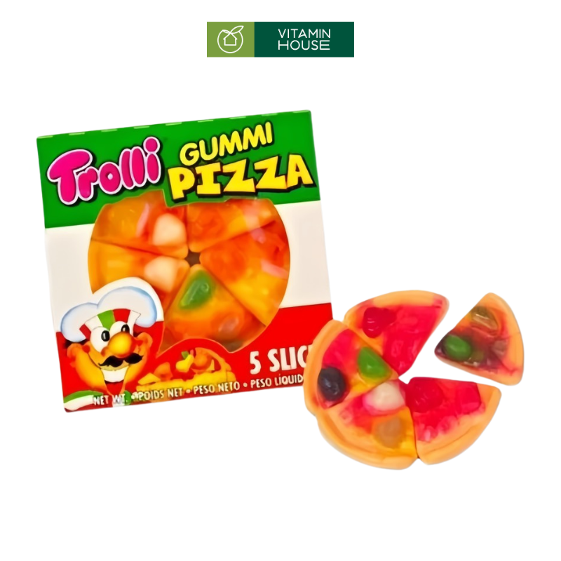 Kẹo dẻo Trolli Pizza 15.5g - 45g