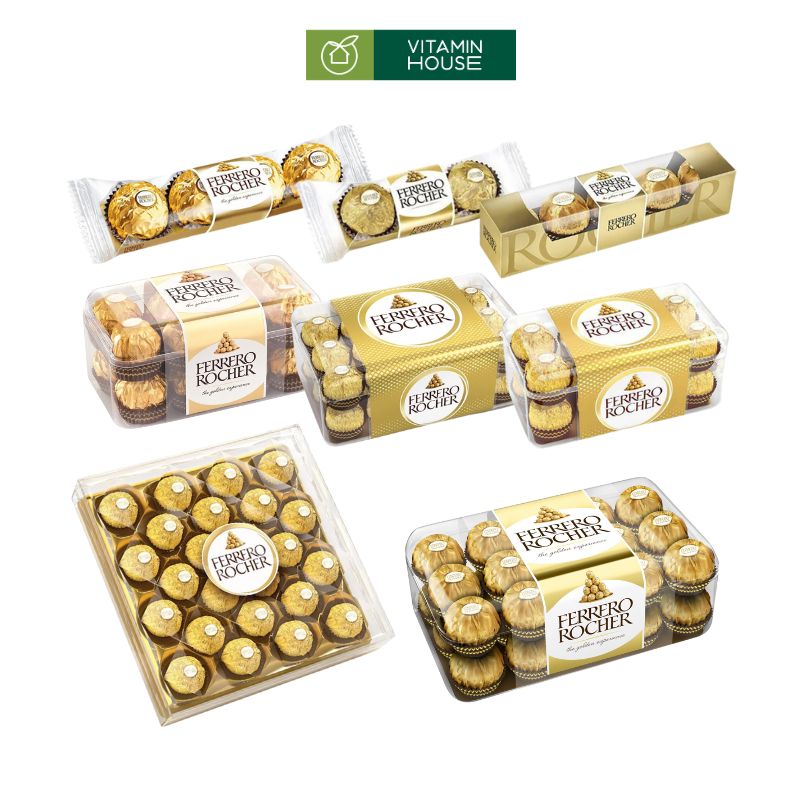 Socola Ferrero Rocher Viên Socola Hoàng Gia Từ Châu Âu