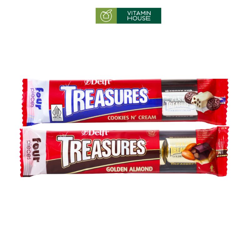 Socola Sữa Treasures 36G Thái Lan Ngọt Ngào Hương Vị