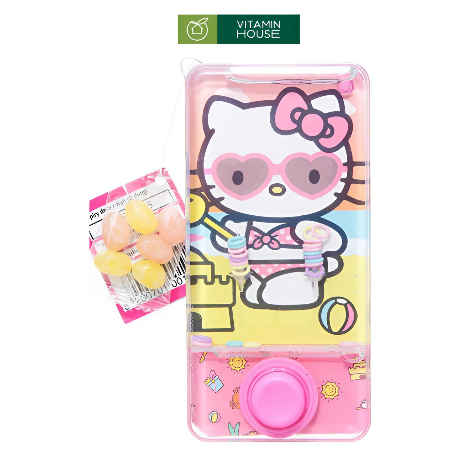 Kẹo Đồ Chơi Bắn Vòng Nước Relkon Hello Kitty