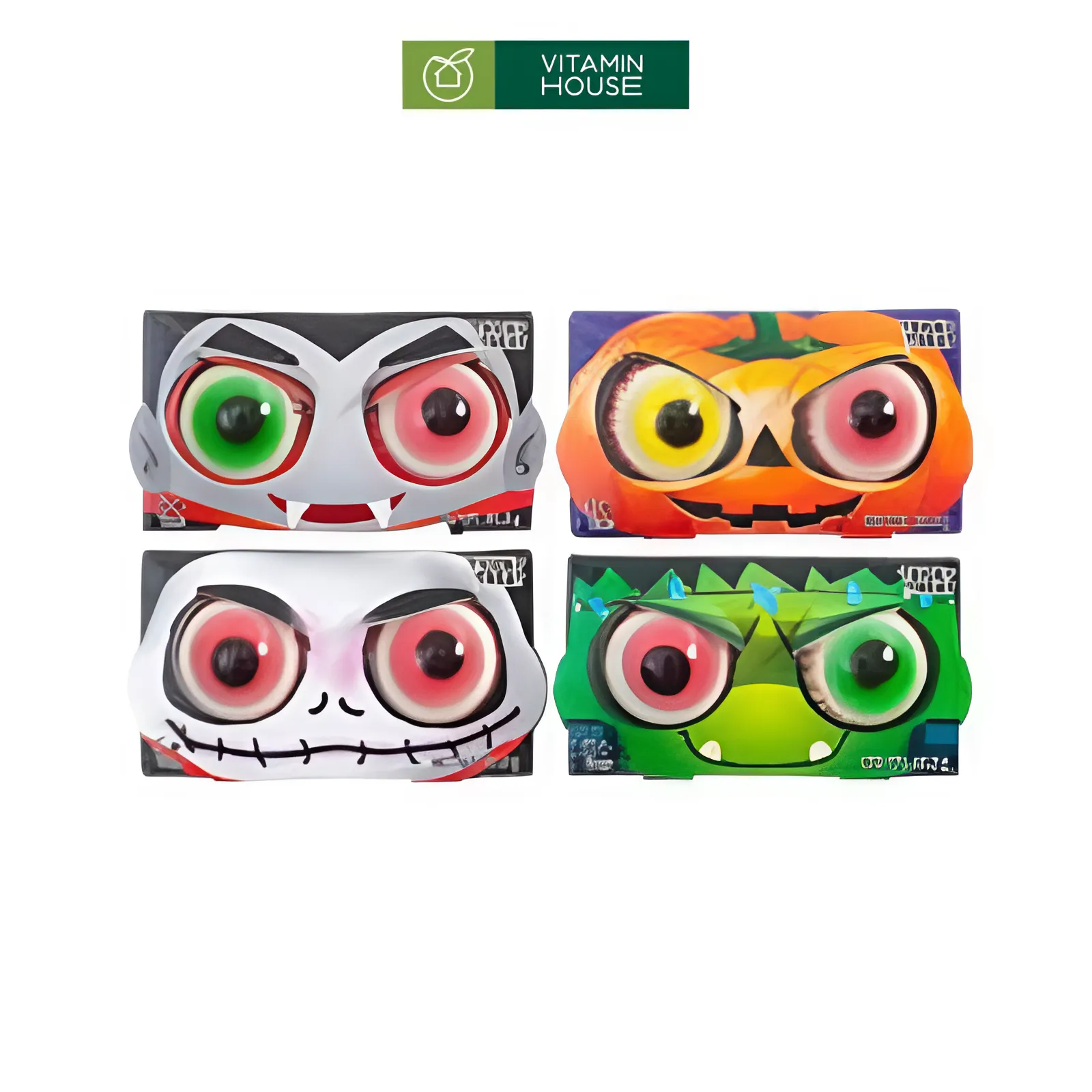 Kẹo Con Mắt Đôi Trolli Pop Eye 37.6g Hộp 2 Cái