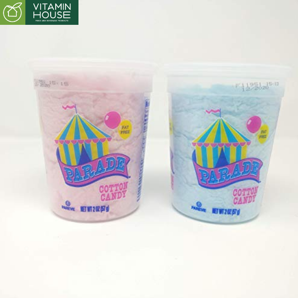 Kẹo Bông Gòn Parade Cotton Candy Mỹ Hộp 57g