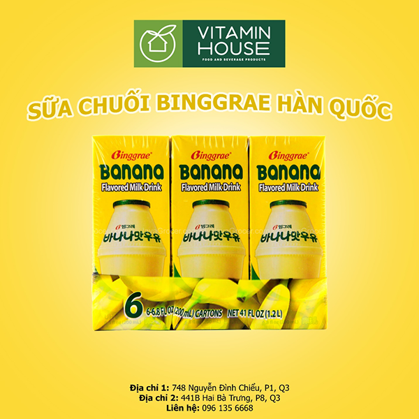 Gợi ý loại sữa tiệt trùng Binggrae Hàn Quốc nhập khẩu được ưa chuộng nhất tại Việt Nam hiện nay