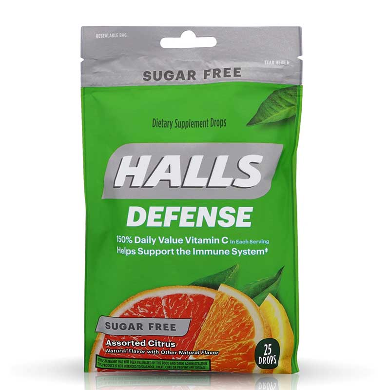 Kẹo Ngậm Ho Halls Mỹ Nhiều Vị Tốt Cho Sức Khỏe