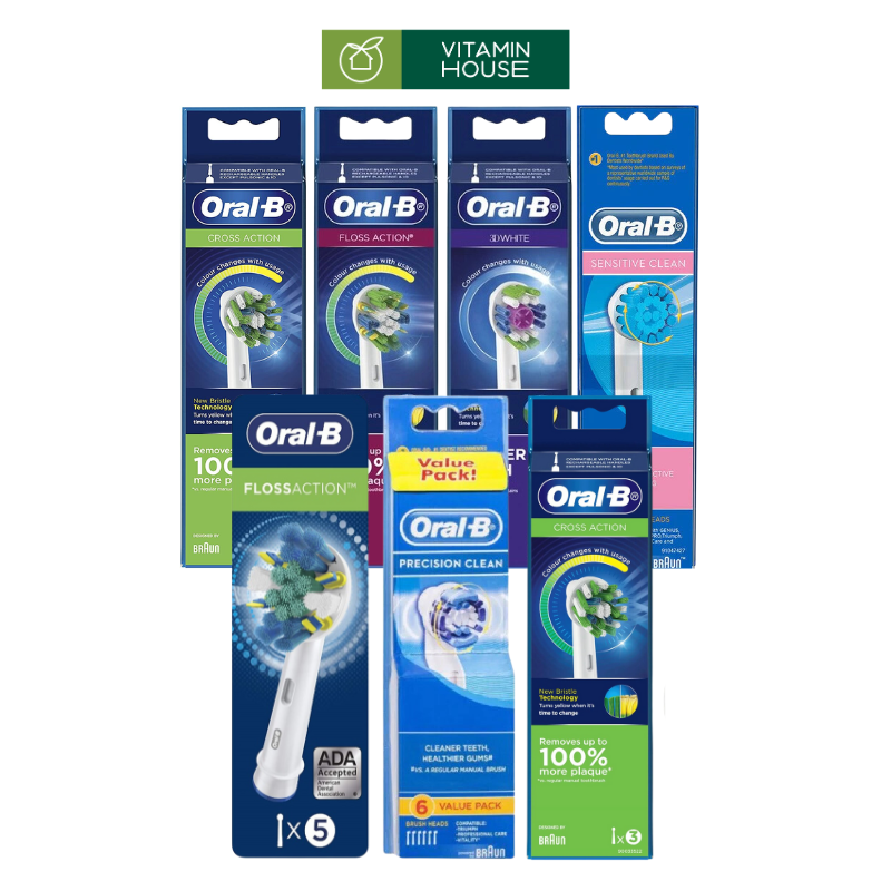 Đầu Bàn Chải Đổi Màu Oral-B