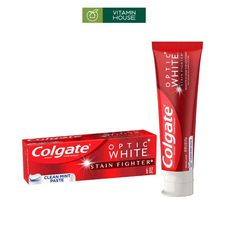 Kem Đánh Răng Colgate Optic White Renewal 116g Mỹ (new)