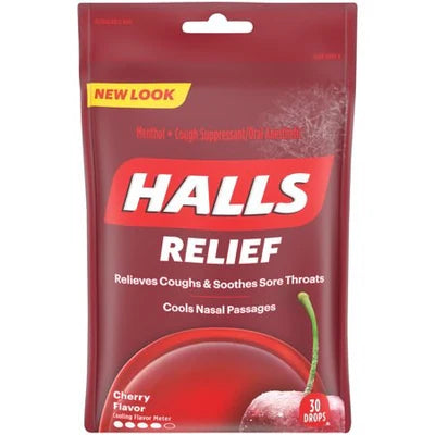 Kẹo Ngậm Ho Halls Mỹ Nhiều Vị Tốt Cho Sức Khỏe