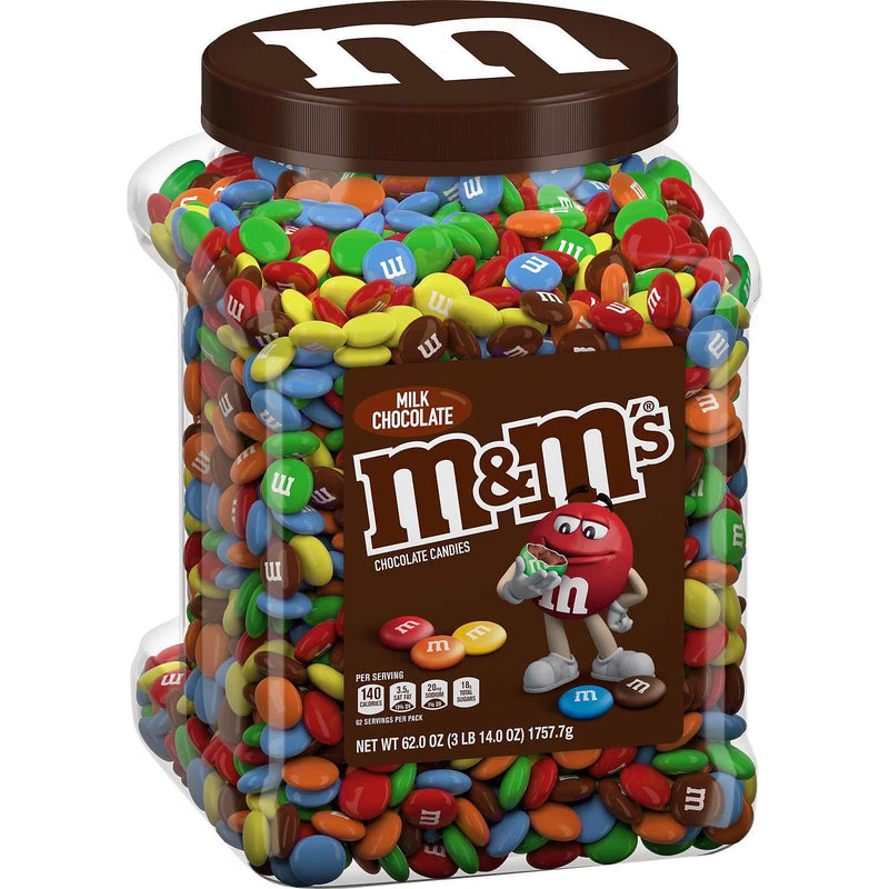 Chocolate M&M Dạng Hủ (Nâu, Đỏ, Vàng)