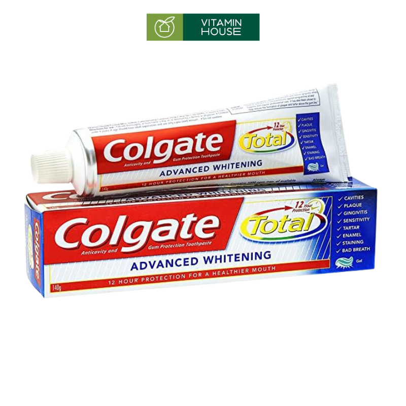 Tuýp KĐR Colgate Total SF Advanced Whitening 181g