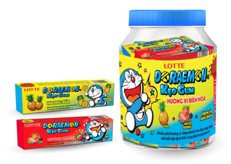 Kẹo Gum Doraemon 2 Vị