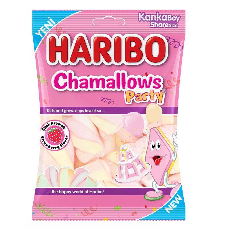 Kẹo Marshmallow Haribo Chamallows Nhiều Vị Hấp Dẫn