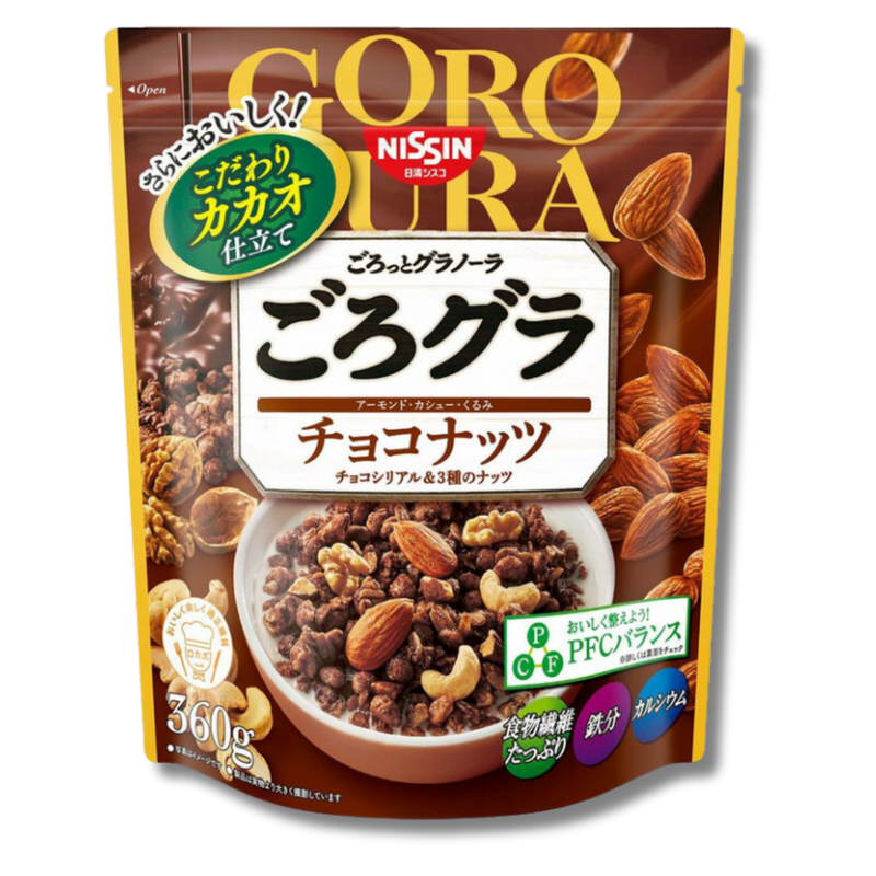 Ngũ Cốc Goro Gura Nissin Nhật Gói 360g