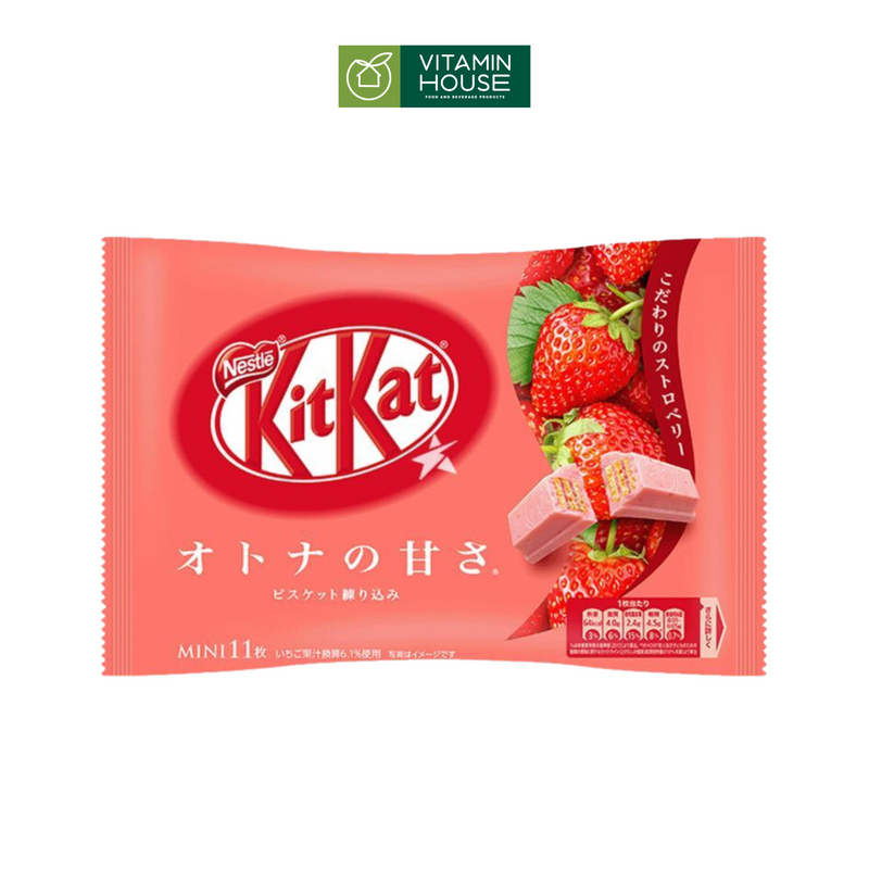 Bánh Xốp KitKat Nestle Nhật Bản Hương Vị Tươi Mới Ngọt Ngào