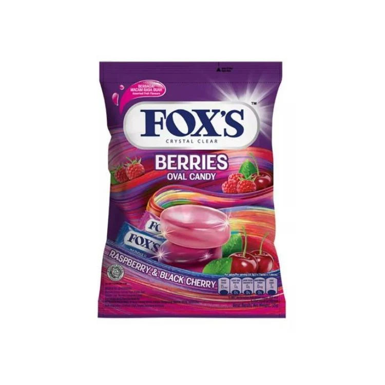 Kẹo Trái Cây Foxs Fruits Gói - Hộp Thiếc (Nhiều Vị)