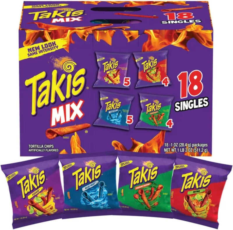 Snack Chua Cay Takis Mỹ Gói 28.4g