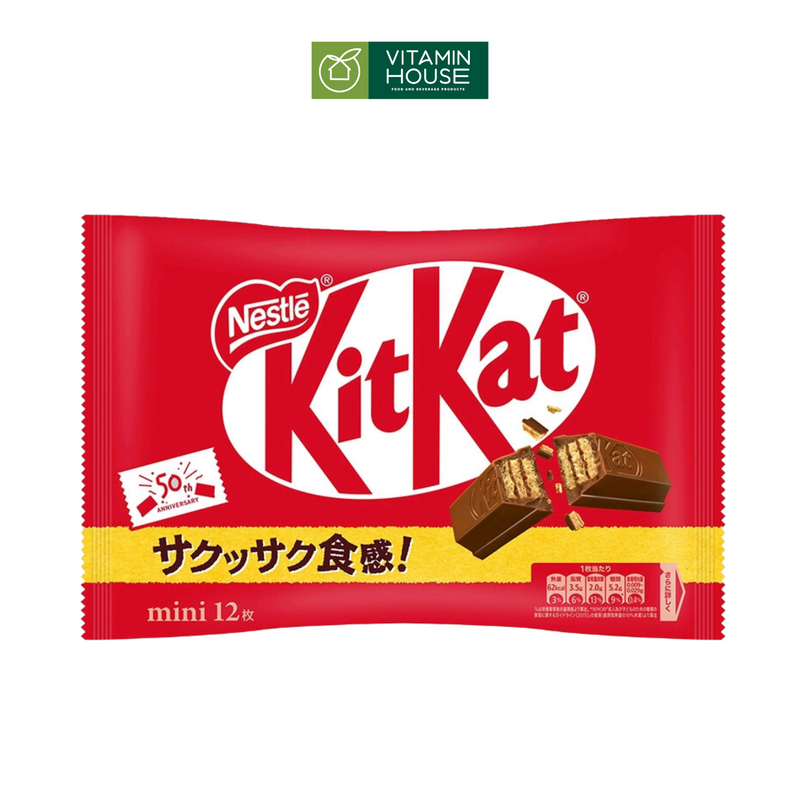 Bánh Xốp KitKat Nestle Nhật Bản Hương Vị Tươi Mới Ngọt Ngào