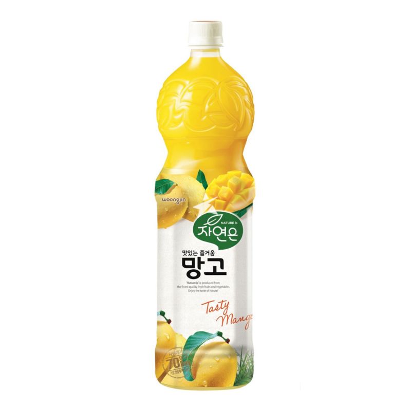 Nước Ép Woongjin Hàn Quốc Chai 1.5L Đủ Vị Bổ Dưỡng