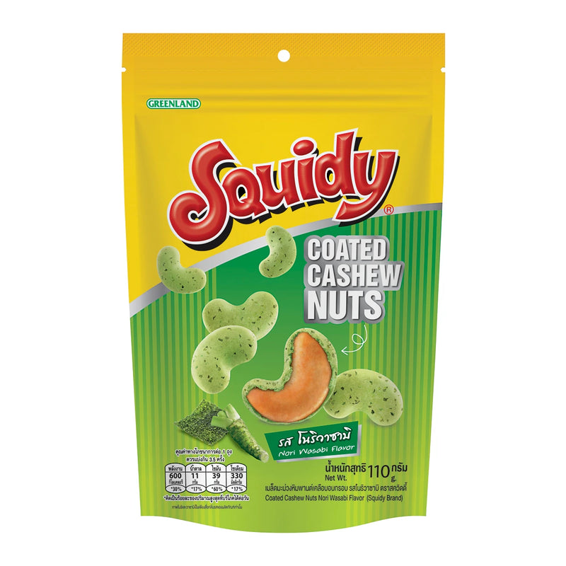 Hạt Điều Phũ Vị Squidy Thái Gói 110g