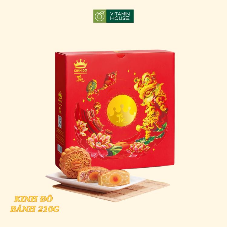 Bánh Trung Thu Kinh Đô Nướng 2 Trứng Đặc Biệt 210G