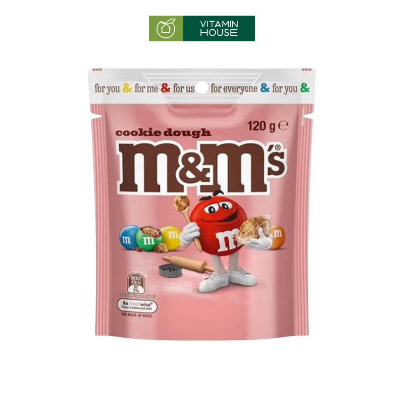 Chocolate M&M Cookie Dough Gói 120g