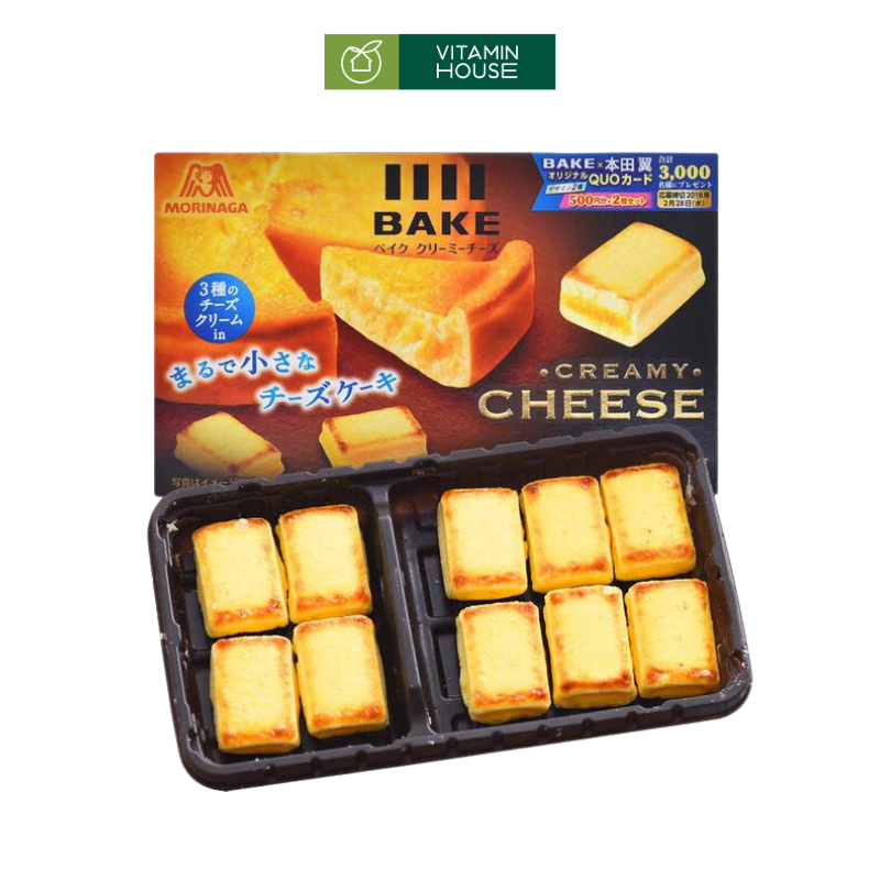 Bánh Phô Mai Morinaga Bake Creamy Cheese 27g