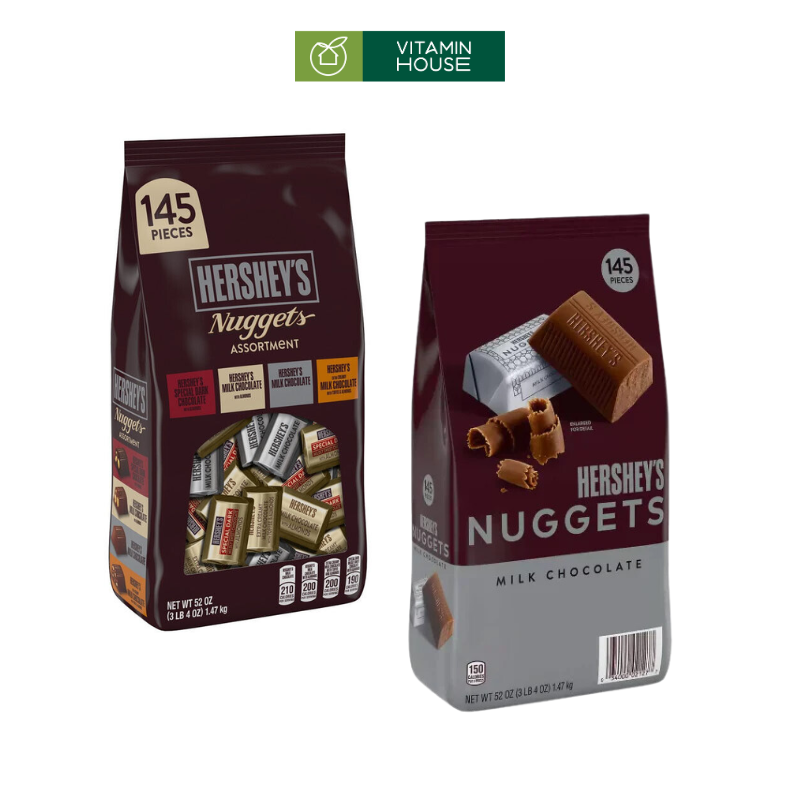 Chocolate Hersheys Nuggets Dạng Túi Lớn 1.47kg