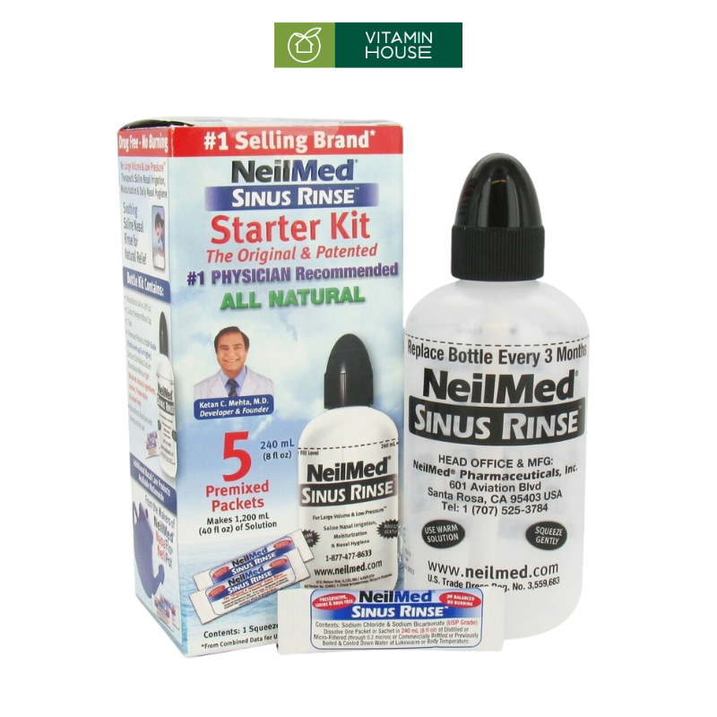 Bộ Rửa Mũi NeilMed Sinus Rinse