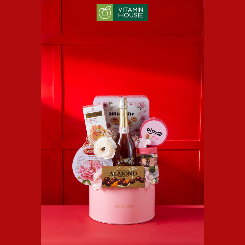 Giỏ Quà Hamper Tết Elegance 13 - Món Quà Tết Sang Trọng Tinh Tế Cho Người Thân