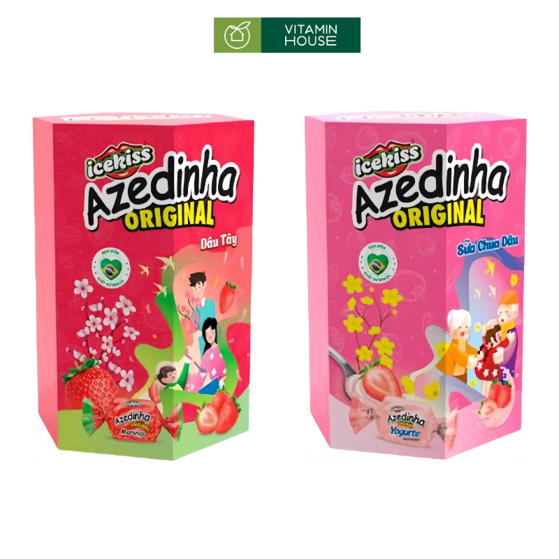 Hộp Kẹo Mềm Azedinha 100g (2 Vị)