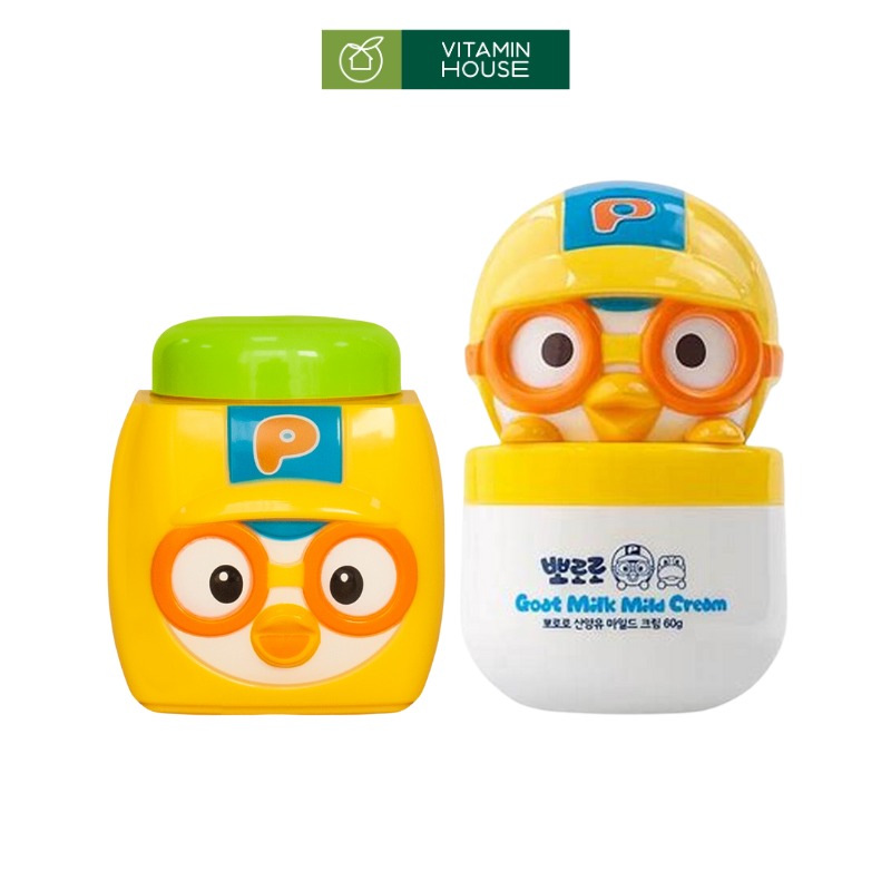 Kem Dưỡng Da Sữa Dê VASELINE Pororo Cho Bé