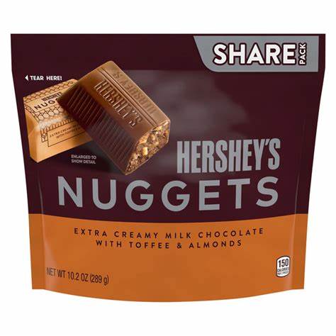 Chocolate Hershey Nuggets (Share Pack)