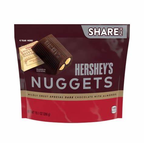 Chocolate Hershey Nuggets (Share Pack)