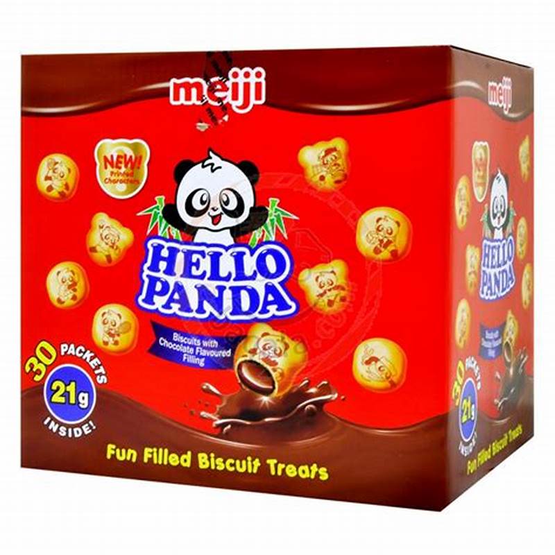 Gói Bánh Meiji Hello Panda Nhân Socola