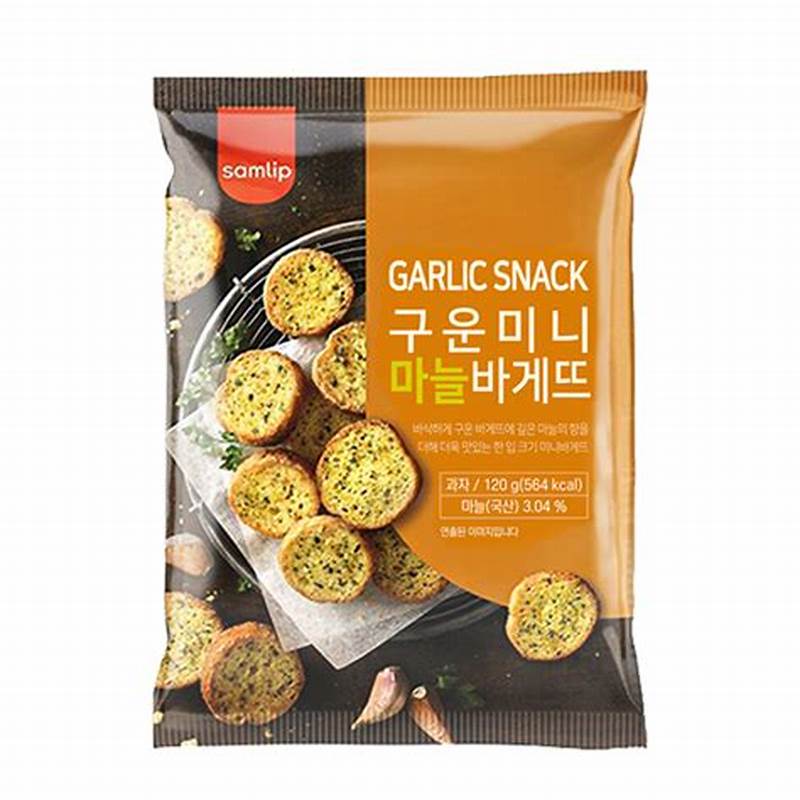 Snack Bánh Mỳ Nướng Samlip HQ Gói 120g