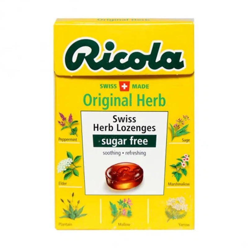 Kẹo Ngậm Thảo Mộc Ricola Thụy Sĩ Nhiều Vị Sảng Khoái Thơm Mát