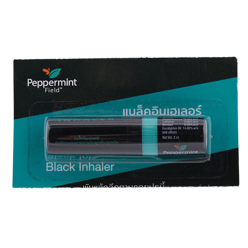 Ống Hít Mũi Black Inhaler Peppermint Field Thái