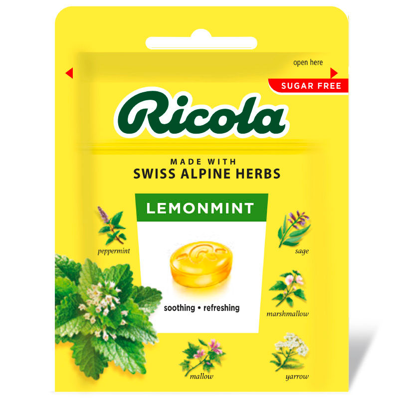 Kẹo Ngậm Thảo Mộc Ricola Thụy Sĩ Nhiều Vị Sảng Khoái Thơm Mát