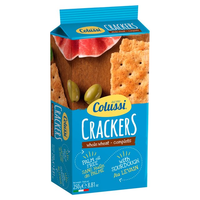 Gói Bánh Quy Lúa Mì Giòn Colussi Crackers 250g